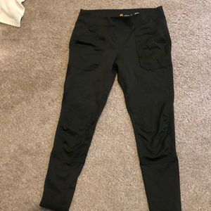 Carhartt olive green utility force leggings